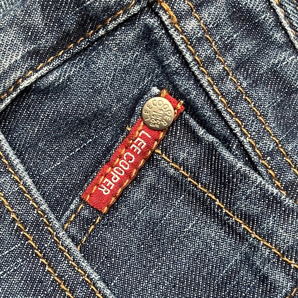 Lee Cooper Straight Leg Mid Dark Blue Denim size 30 - Picture 7 of 16
